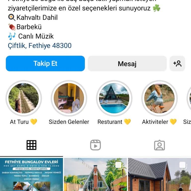 Fethiye Bungalow Evler Gerçek Değil