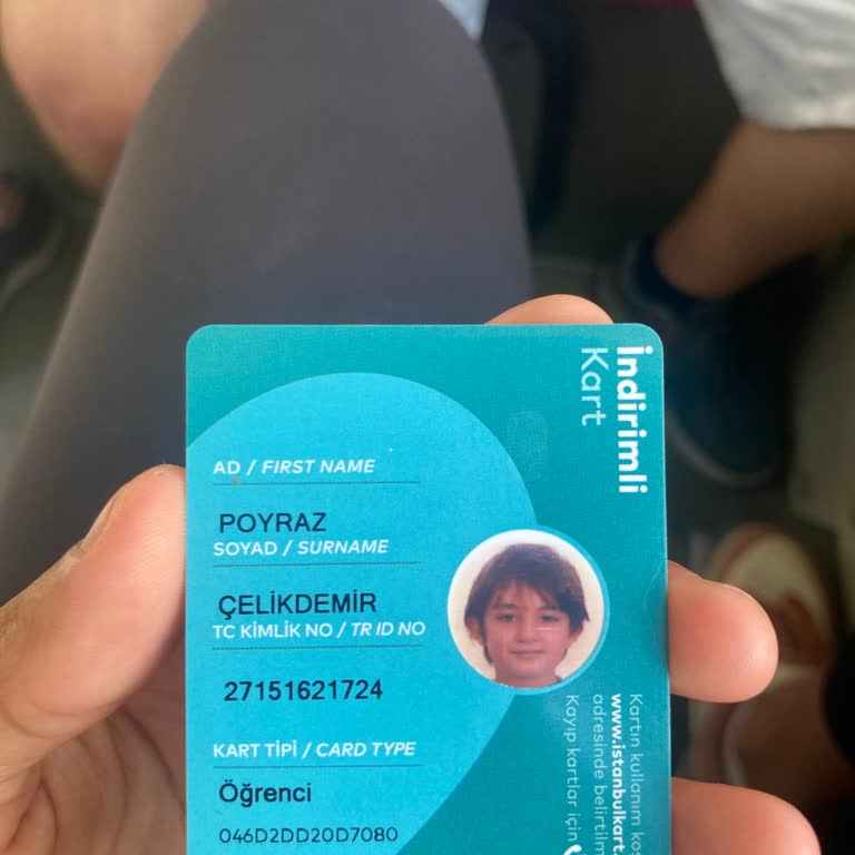 AKBİL Öğrenci Kartı