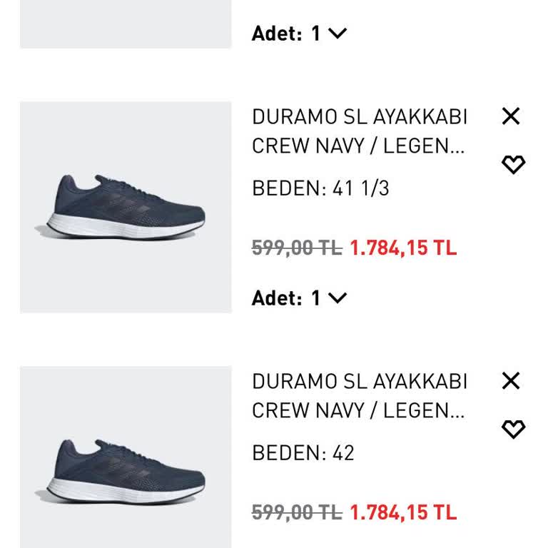 Adidas Sepette Fiyat Yükseltme Yapıyor