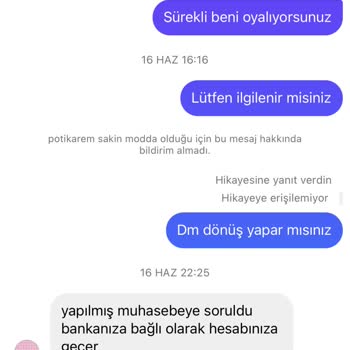 Potikare Para İadesi Yapmadılar