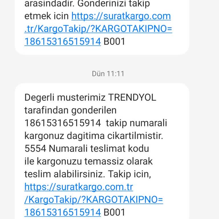 Sürat Kargo Etimesgut Şubesi Telefonlara Cevap Vermiyor