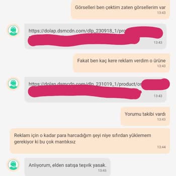 Dolap Reklam Verip Aylardır Birikim Yaptığım Ürün Uyarısız Silindi!