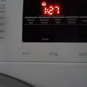 Bosch Kurutma Makinesi İle Yaşadığım Sorunlar Ve Yüksek Servis Ücretleri