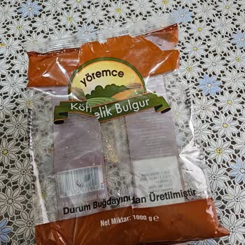 A101 Köftelik Bulgur İçeriği