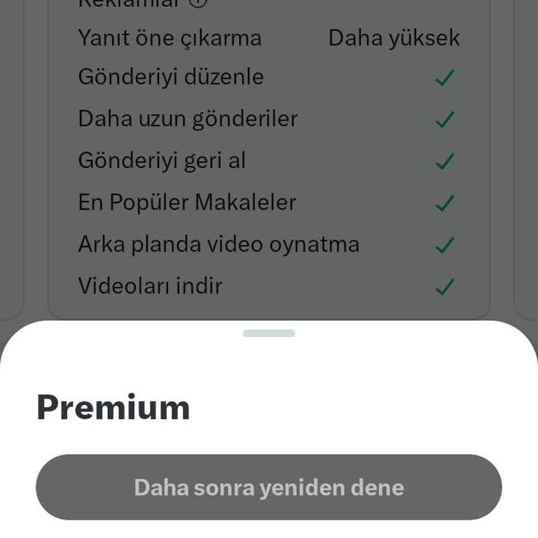 Twitter Da Telefon Onaylı Olduğu Halde Hala Premium Alamıyorum