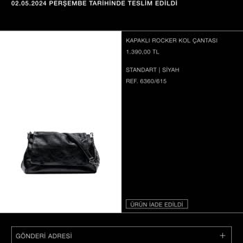 Zara Tasche falsches Produkt erhalten - Enttäuschung beim Geburtstag