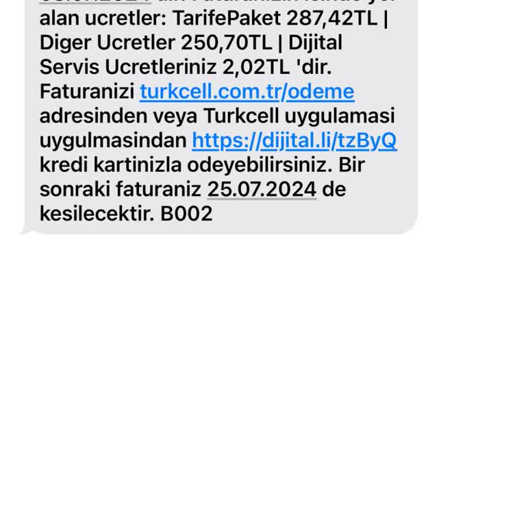 BTK (Bilgi Teknolojileri ve İletişim Kurumu) Turkcell Beni Aldattı Faturamı Hemen Düzeltin