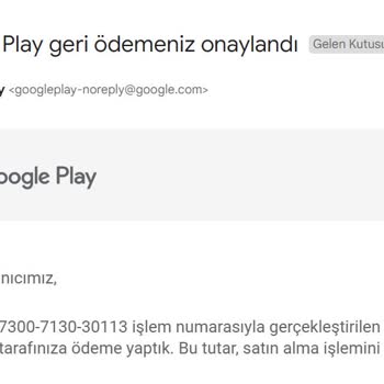 Google Play Üzerinden İzinsiz Para Çekimi