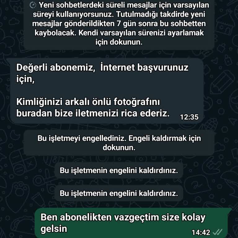 Sadenet Yanıltıcı İşlem Ve İptal Ücreti Talebi