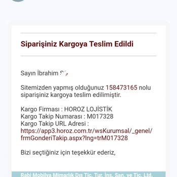 Horoz Lojistik Firmasi Dağıtıma Çıkmıyor