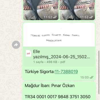 Türkiye Sigorta Hasar Dosyası İçin Ekspere Ulaşamıyoruz