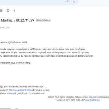 Kazanan Akbanklı Chip Para Akbank