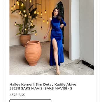 Abiye Merkezi Defolu Ürün Gönderimi.