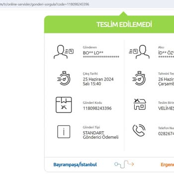 Hakaret Ve Tehdit Eden Yurtiçi Kargo Personeli