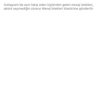 Instagram Hesabım Herkese Açık Olmasına Rağmen Mesaj İstekleri Gelmiyor!