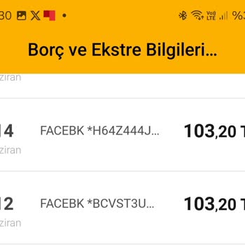 Facebook Kredi Kartımdan Bilgim Dışında Sürekli Para Çekiyor