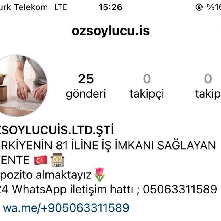Ozsoylucu Paketleme Evde İş Paketleme 82,000 TL İlk Cayma Parası İadesi