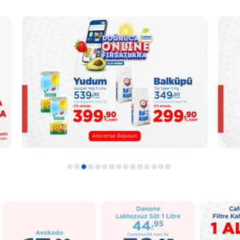 Carrefour SA Online Alışveriş Yağda İndirim Faturada Düşmedi