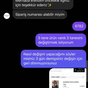 urbanmaden.co Urban Maden Co Ürün Değişimi