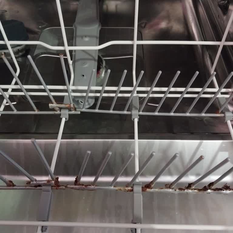 Arçelik 6233 Bulaşık Makinesi Paslandı