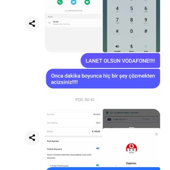Vodafone Kolay Paket Yükleme Sorunu Ve Tl Kesintisi