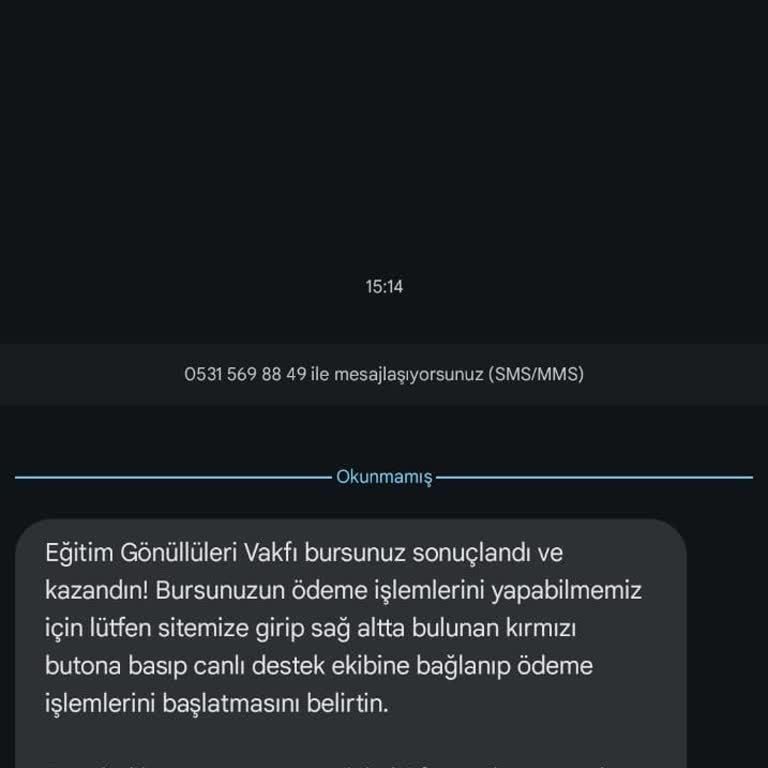 Eğitim Gönüllüleri Vakfı (Burs Başvuru) Yanıltıcı Burs İlanı: Öğrenci Bilgilerimi Kullandılar!