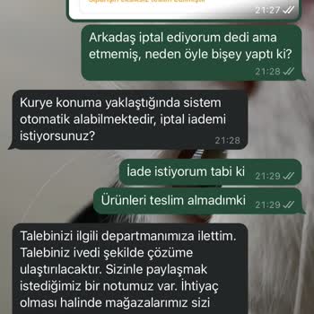 Migros Hemen Teslim Edilmeyen Ürünlerin İadesini Yapmıyor!