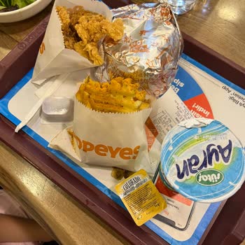 Popeyes Malatya Park AVM De Yaşanan Sunum Sıkıntısı.