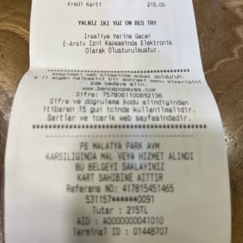 Popeyes Malatya Park AVM De Yaşanan Sunum Sıkıntısı.