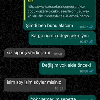 Riccotarz İadesi Mahşere Kalan Ürün