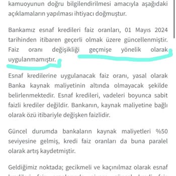 Halkbank Esnaf Kredisi Faizi Bir Anda Yükseldi.