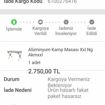 Koçtaş İade Ücretini Yatırmıyor