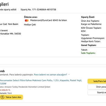 Amazon.com.tr Global Ününe İnat Sorumsuz, Güvensiz Bir Alana Mı Geçti?