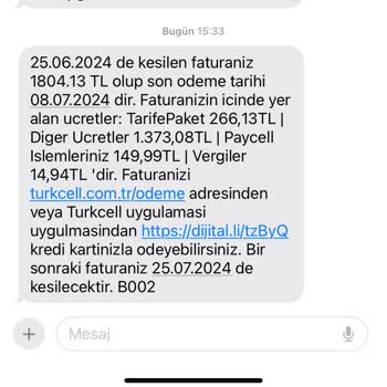 Turkcell Haksız Cayma Bedeli
