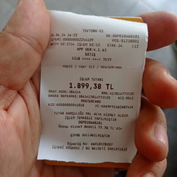 Tüvtürk Fazla Ücret Talebi