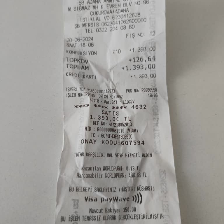 Adana M1 Alışveriş Merkezi Armine Giyimden Şikayetçiyim