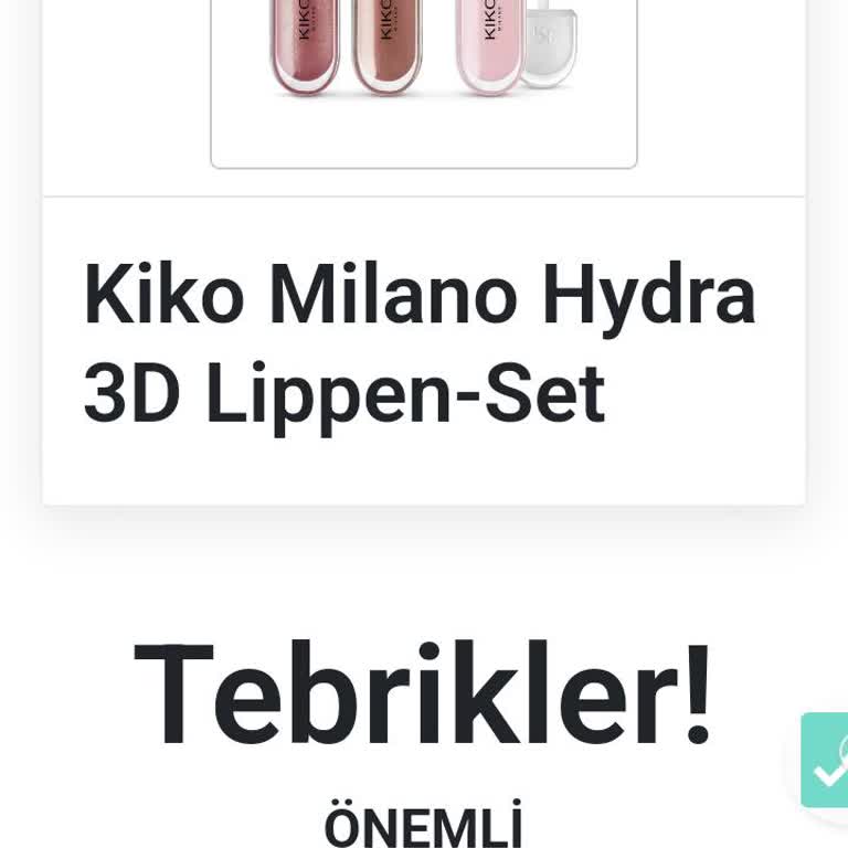 Kiko Milano Lütfen Sahtedir Bilginiz Olsun