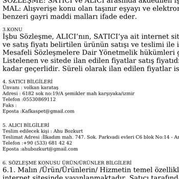 Kafkas Pet Yanlış Ürün Gönderimi Ve İade Sorunları