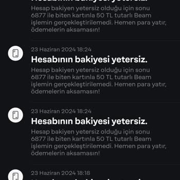 Beam Scooter Abonelik Çalışmıyor Ve Para Kesiyor.