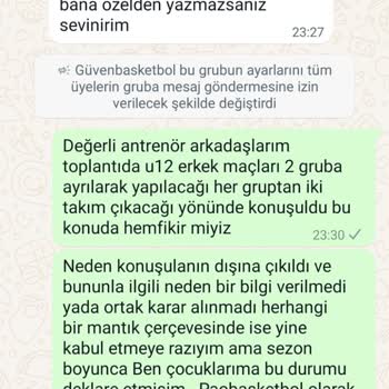 Türkiye Basketbol Federasyonu İl Temsilciliği Hatalı Uygulama