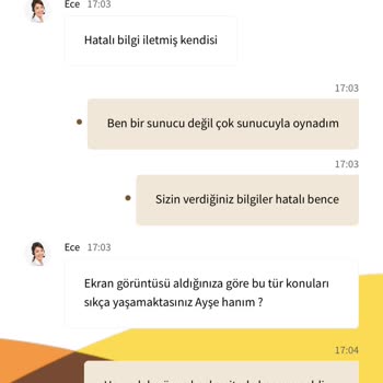 Yakabet Müşteri Hizmetleri Memnuniyetsizliği