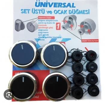 Beko Practiclean Ankastre Ocak Düğmeleri,