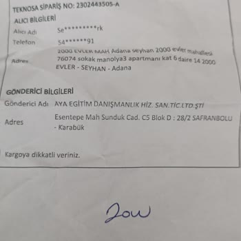 Teknosa Orijinal Olmayan Ve Eksik Gelen Şarj Adaptörü