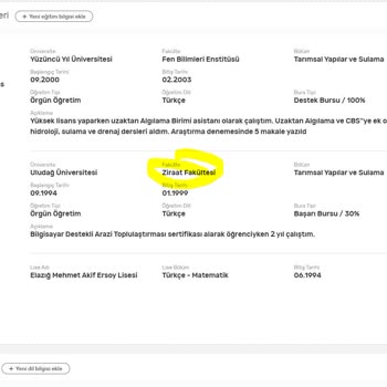 "Kariyer.net"in Girilen CV'ye Göre Olmayan İş Önermeleri