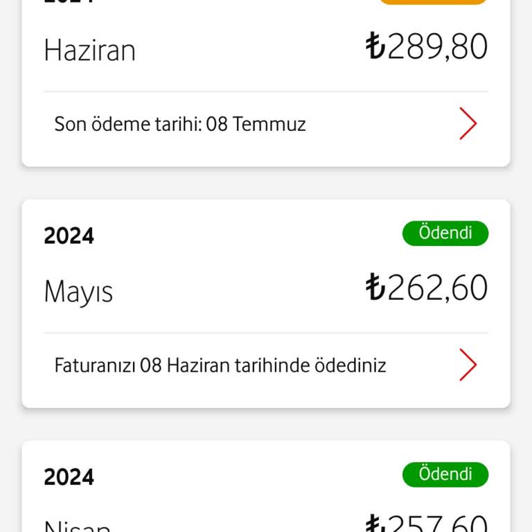 Vodafone'nin Zam Yapması