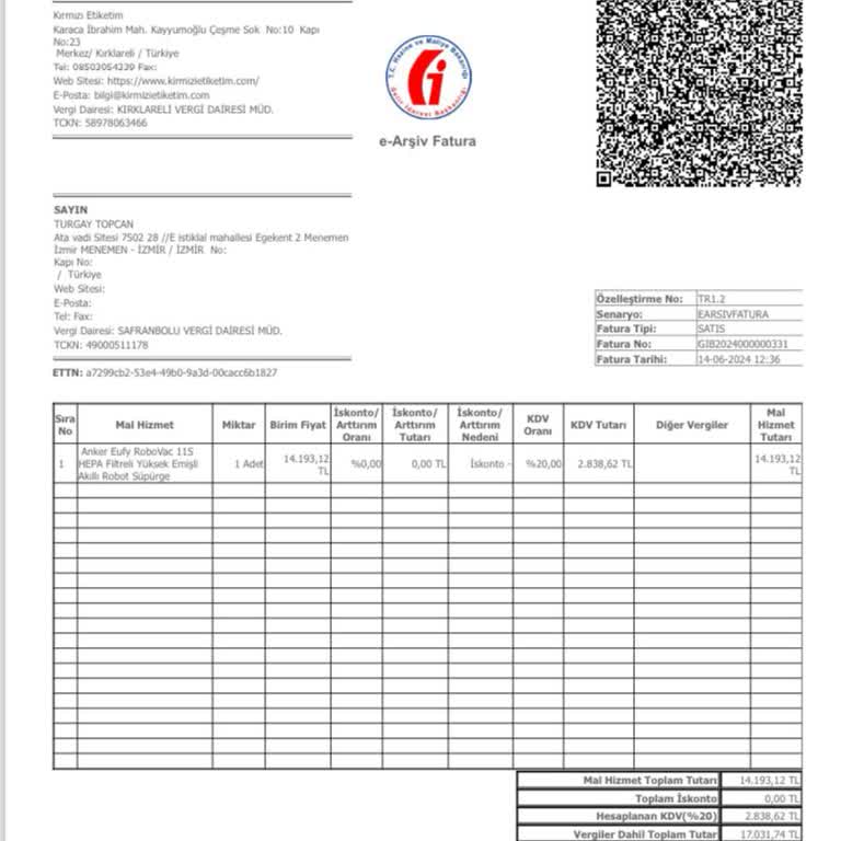 Epttavm Den Şikayetçiyiz Anker Arızalı Süpürgenin İadesi İstiyoruz