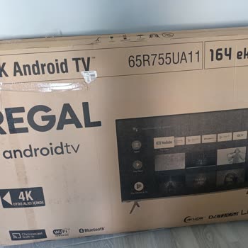 Regal TV Kırık Çıktı
