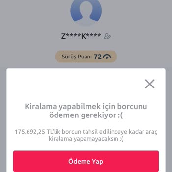 Tiktak Kaza Masrafı 175692,25 Kr...