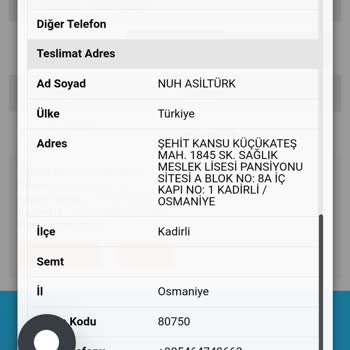 Toner@tonerkartus.com.tr Bu Firma Çok Kötü Sipariş Yapmayın.