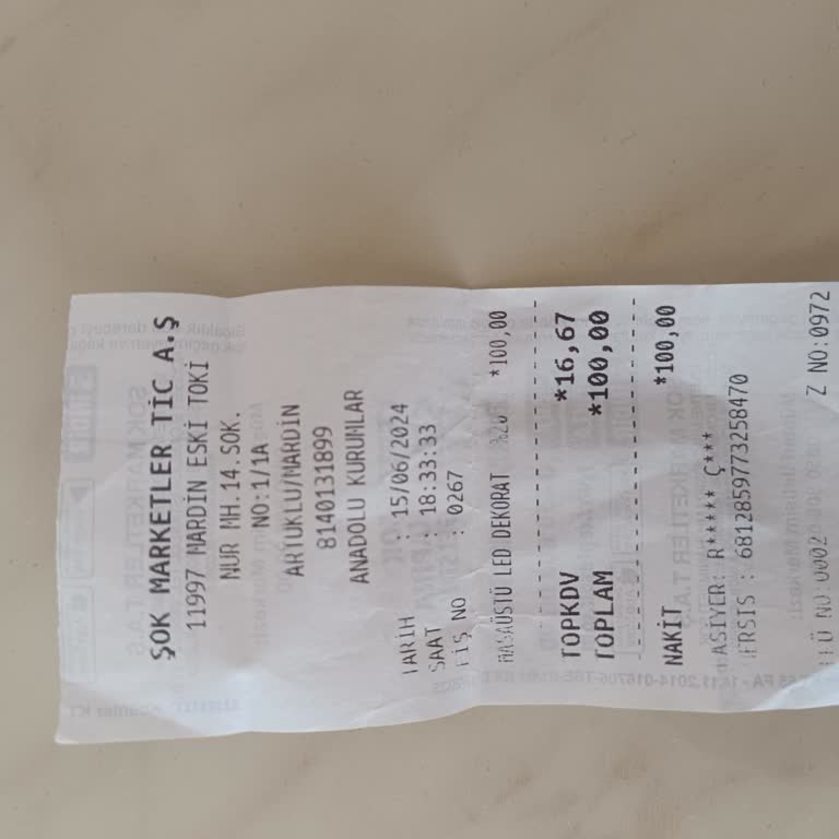 Şok Market İade Alınmayan Ürün